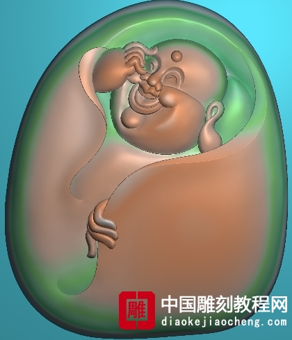 佛挂牌精雕图