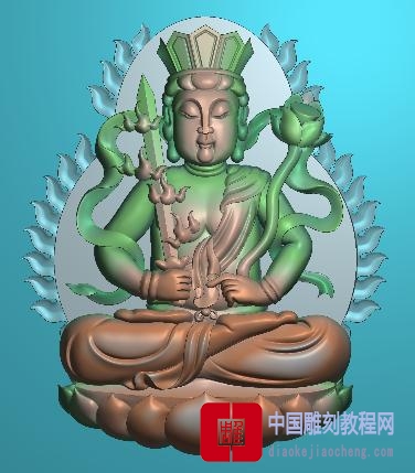 精雕图玉观音70