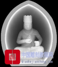 灰度图佛66