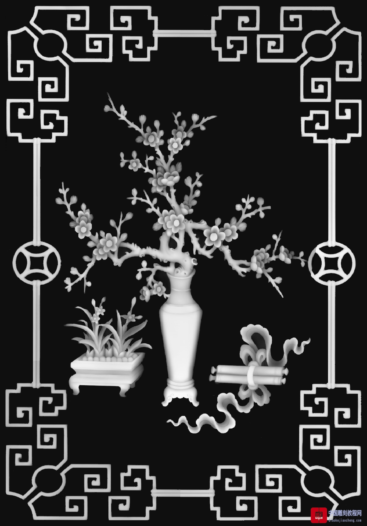 灰度图八宝80