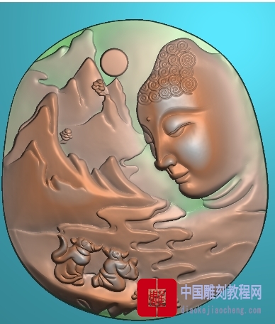 精雕图玉观音141