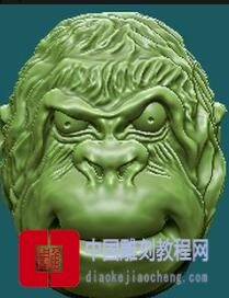圆雕图橄榄核雕金刚4