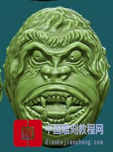 圆雕图橄榄核雕9