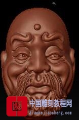 圆雕图核雕十八罗汉5