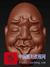 圆雕图核雕十八罗汉8