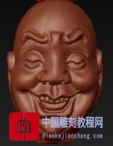 圆雕图核雕十八罗汉12