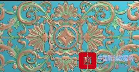 精雕图方形经典欧式花