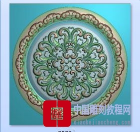 精雕图盘状木门花