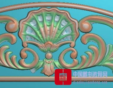 精雕图床头花