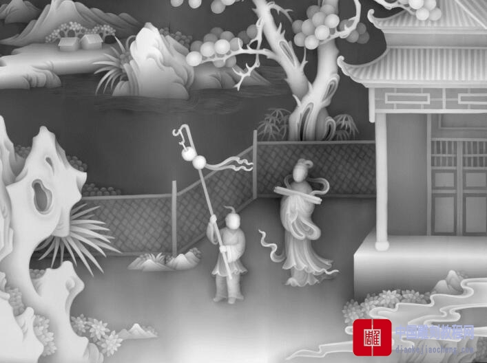 灰度图姐弟出行
