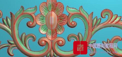 精雕图沙发太阳花图