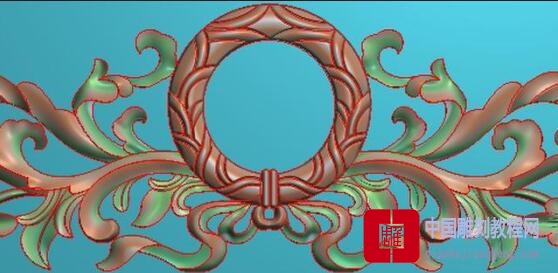 精雕图圆环经典花