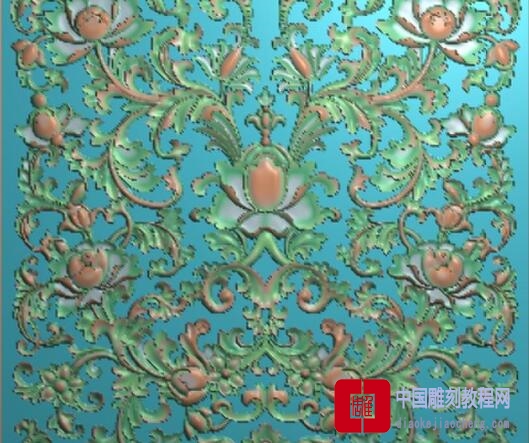 精雕图枝繁叶茂