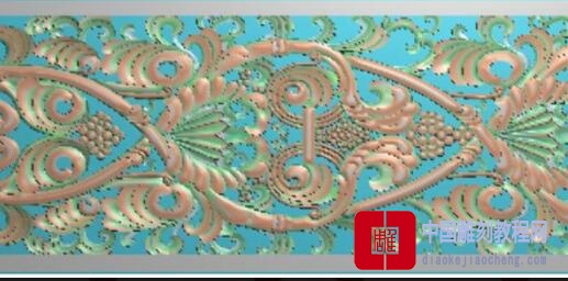 精雕图交叉新欧式花
