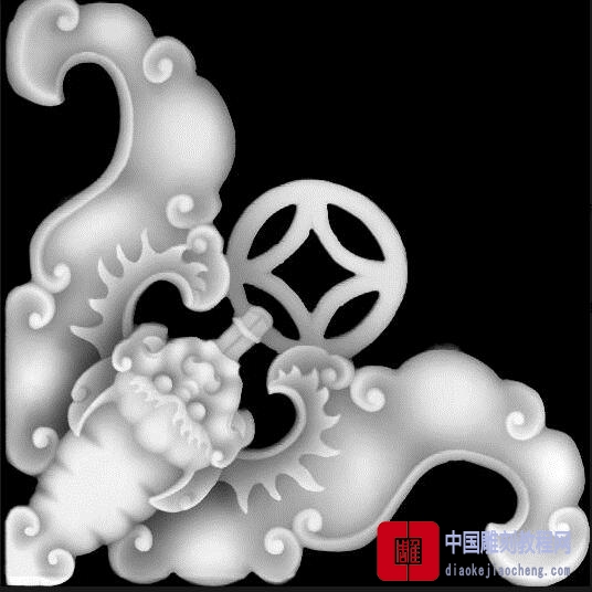 精雕图坐下大蝙蝠