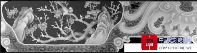 灰度图风景加蝙蝠