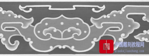 灰度图羊角办公桌花