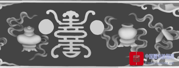 灰度图香炉办公桌花