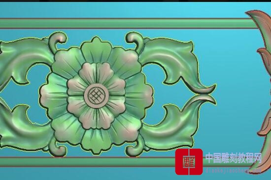 精雕图绿花精品花