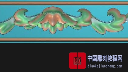 精雕图长地花