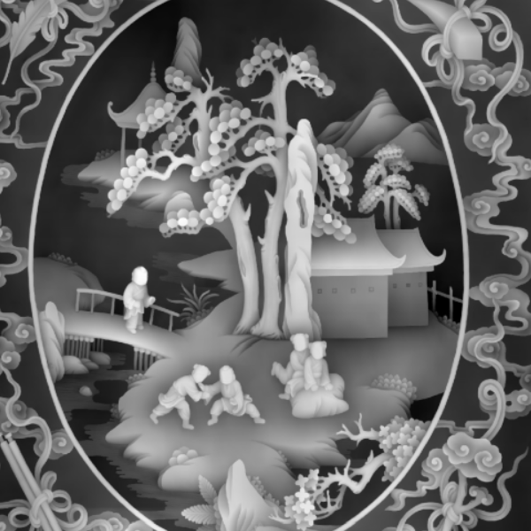 顶箱柜全图3453  灰度图