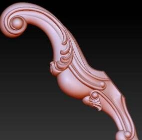 大脚 圆雕图，zbrush三维立体图， 财神福，圆雕图