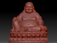 108佛 人物 zbrush圆雕图stl三维立体