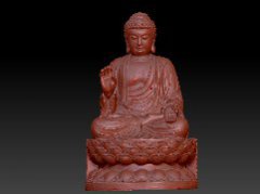 109 佛 人物 zbrush圆雕图stl三维立体