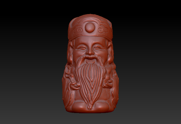 禄一改zbrush圆雕图stl三维立体