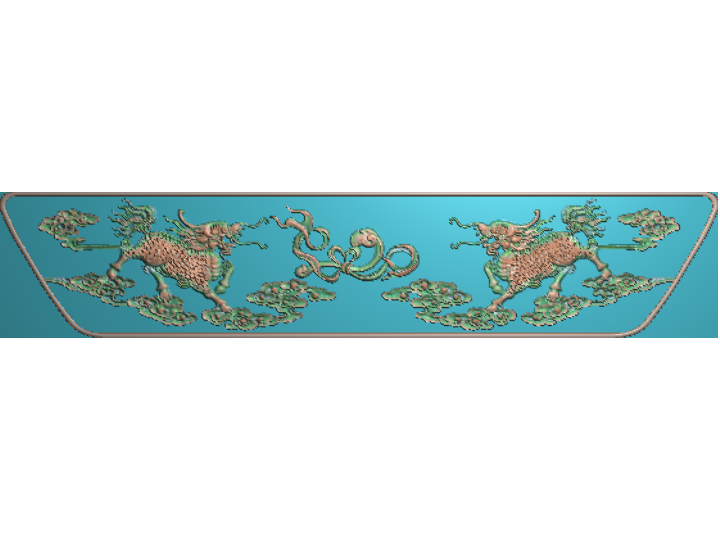 fls-yn-麒麟1  精雕图