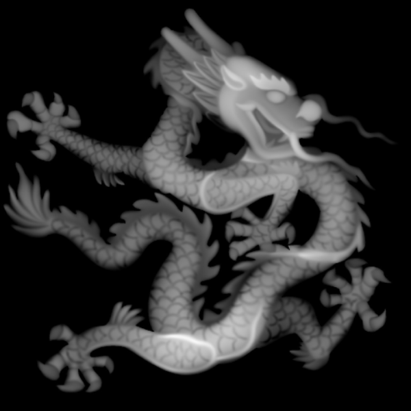 龙   精雕图