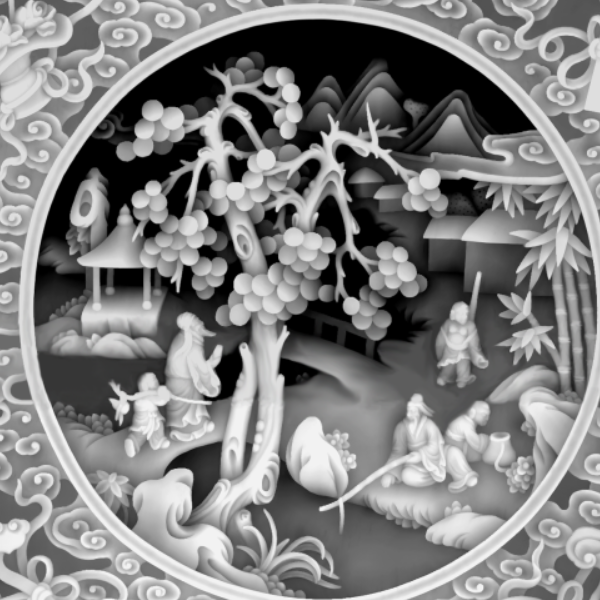 顶箱柜侧面3 灰度图