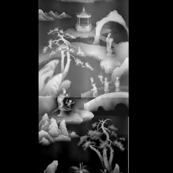 无云丝(多宝格)3 灰度图