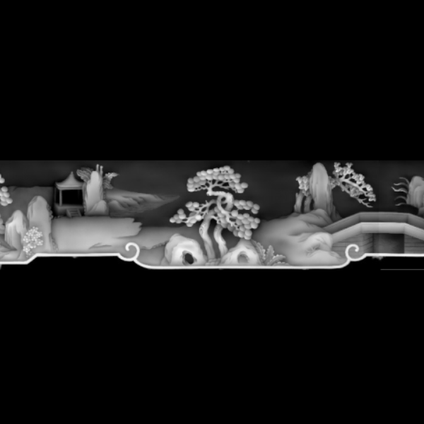 顶箱柜全图06  灰度图