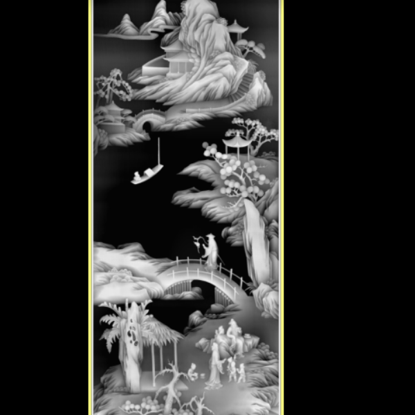 顶箱柜全图118读  灰度图