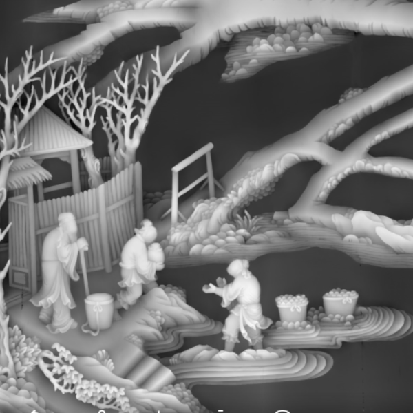 顶箱柜全图14  灰度图
