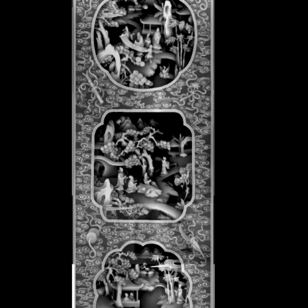 顶箱柜全图ddd  灰度图