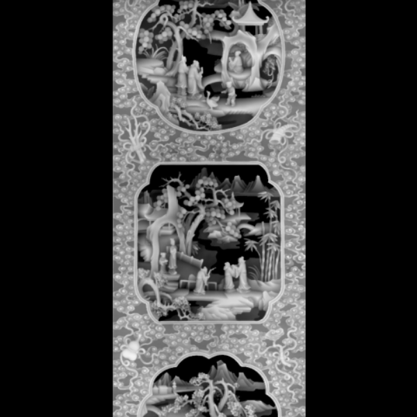 顶箱柜全图 顶箱柜2 灰度图