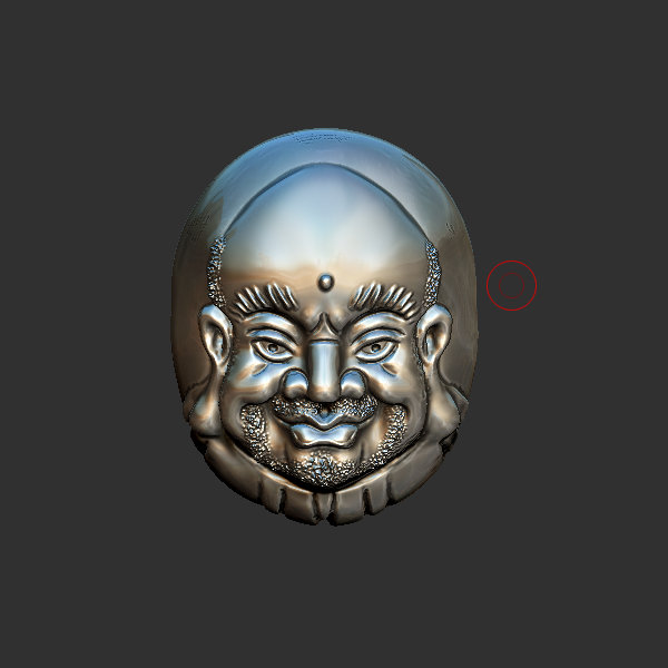  头雕把件 圆雕立体 雕刻打印文件
