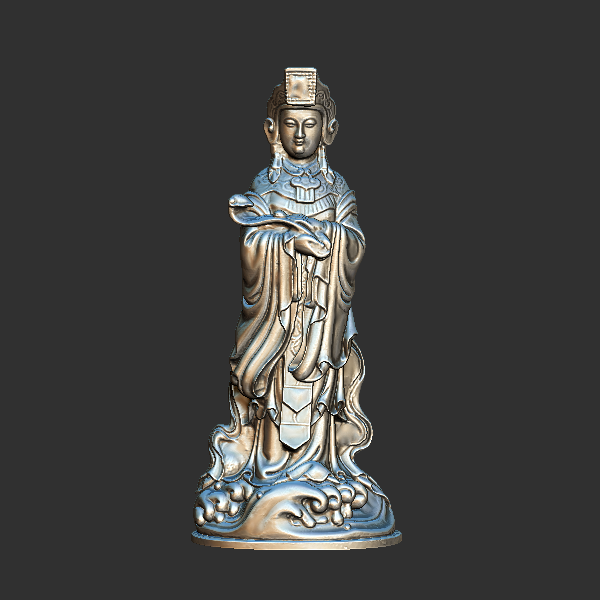 如意玛祖 尼圆雕立体 雕刻打印文件