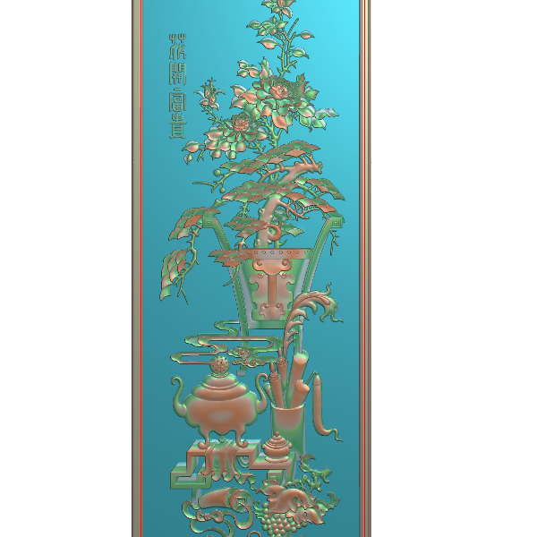 盆栽精雕图A29