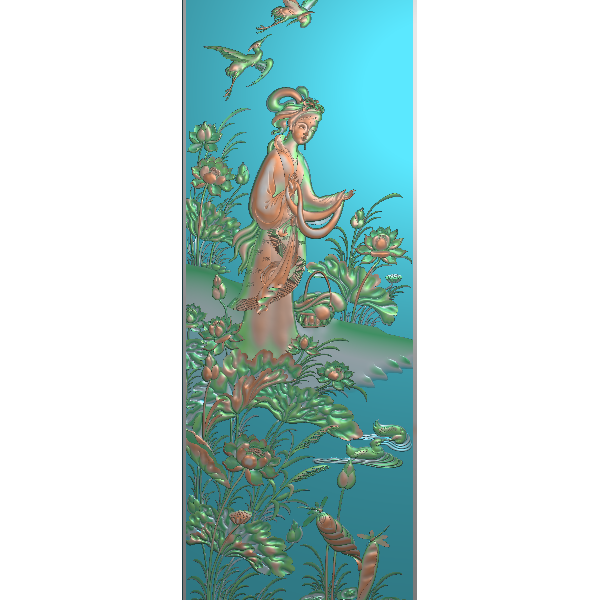 花鸟人物CD64精雕图