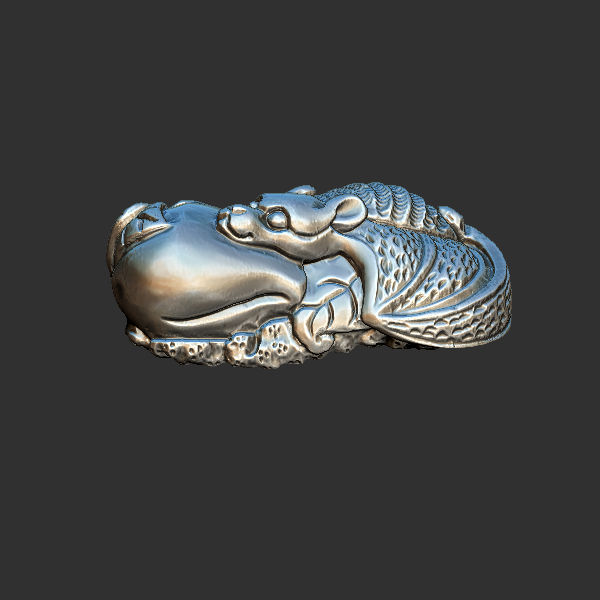貔貅 圆雕立体 3D打印文件