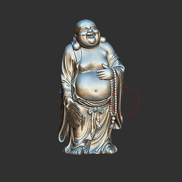 弥勒像 圆雕立体 3D打印文件