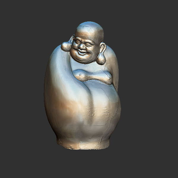 弥勒 圆雕立体 3D打印文件