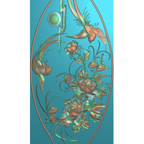 花好月圆大图精雕图