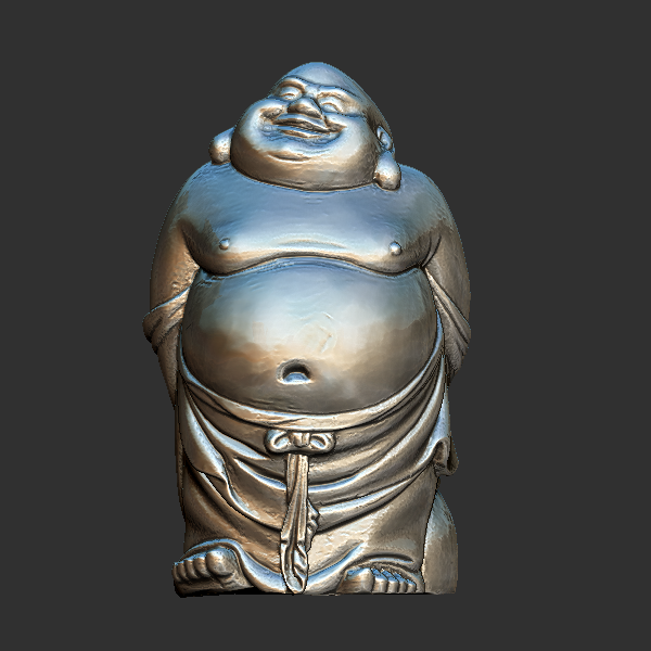 弥勒 圆雕立体 3D打印文件