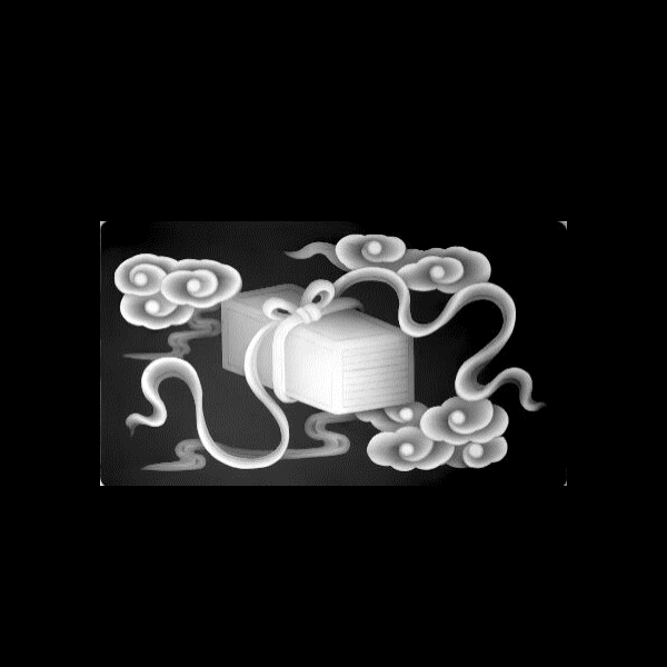 古董架539   灰度图