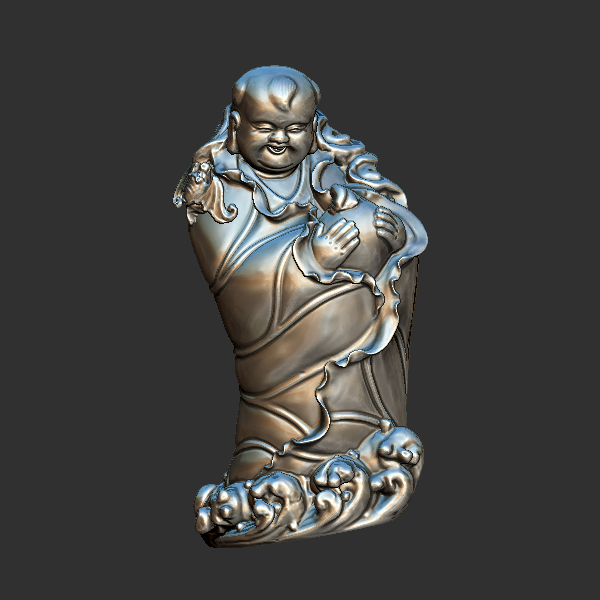 童子_02 圆雕立体 3D打印文件