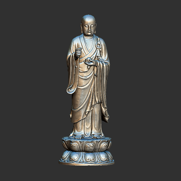 药师 圆雕立体 3D打印文件